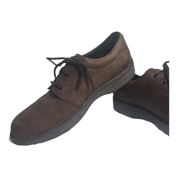 SALE 3/$15 Rockport Brown Suede Leather Tie Oxfords Men\'s Size 11.5 main image 7
